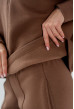 Темно-бежевый костюм футер с молнией — 204626. Maritel. Изображенние 3 Темно-бежевый костюм футер с молнией — 204626. Maritel. Изображенние 3
