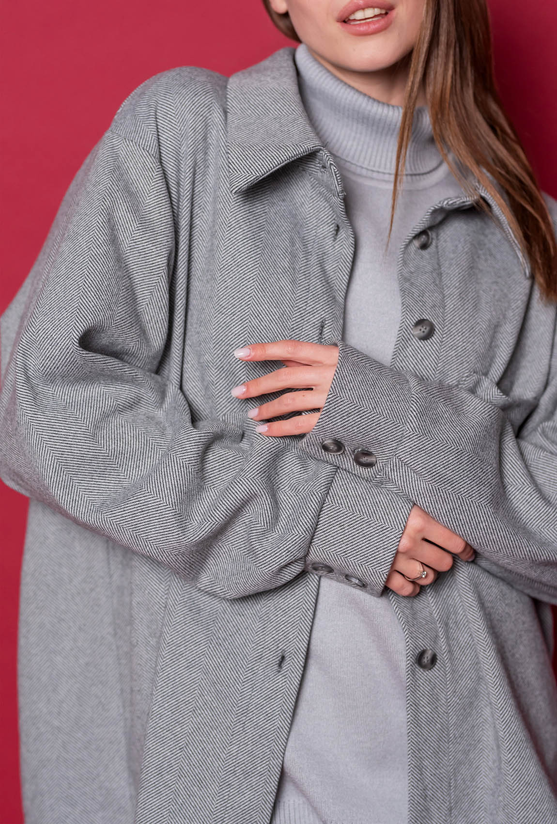 Серый кашемировый костюм —  354621. Maritel. Изображенние 2 Серый кашемировый костюм —  354621. Maritel. Изображенние 2