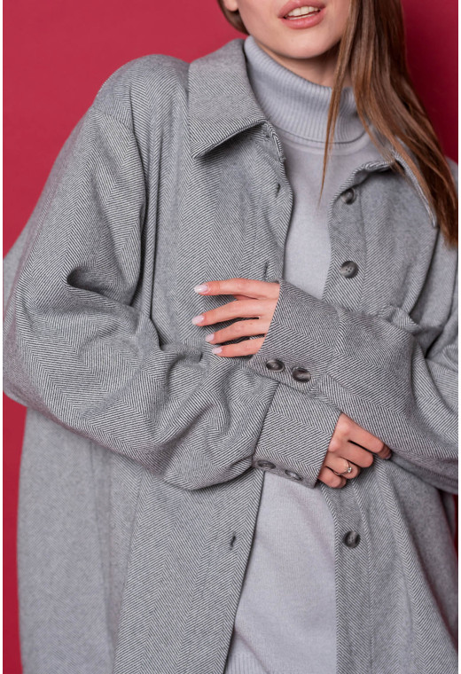 Сірий кашеміровий костюм — 354621. Maritel. Зображення 2 Сірий кашеміровий костюм — 354621. Maritel. Зображення 2