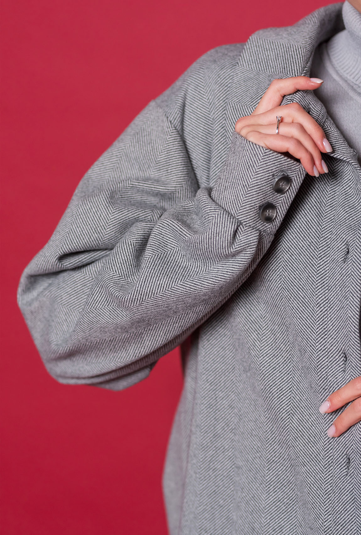 Серый кашемировый костюм —  354621. Maritel. Изображенние 3 Серый кашемировый костюм —  354621. Maritel. Изображенние 3