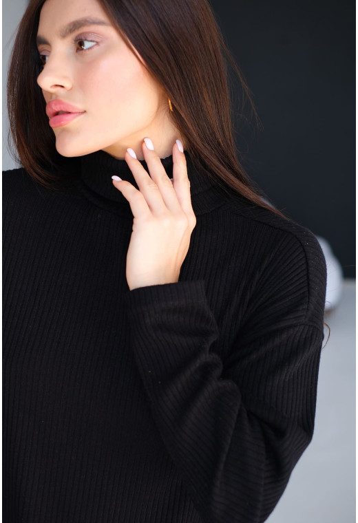 Чорний костюм рубчик — 920321. Maritel. Зображення 3 Чорний костюм рубчик — 920321. Maritel. Зображення 3