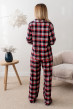 Червона жіноча піжама в клітинку — 901653. Maritel. Зображення 2 Червона жіноча піжама в клітинку — 901653. Maritel. Зображення 2