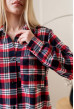 Червона жіноча піжама в клітинку — 901653. Maritel. Зображення 3 Червона жіноча піжама в клітинку — 901653. Maritel. Зображення 3
