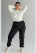 Черные штаны джогеры — 410839. Maritel Черные штаны джогеры — 410839. Maritel
