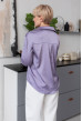 Сиреневая шелковая рубашка — 801932. Maritel. Изображенние 2 Сиреневая шелковая рубашка — 801932. Maritel. Изображенние 2