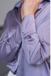 Сиреневая шелковая рубашка — 801932. Maritel. Изображенние 4 Сиреневая шелковая рубашка — 801932. Maritel. Изображенние 4