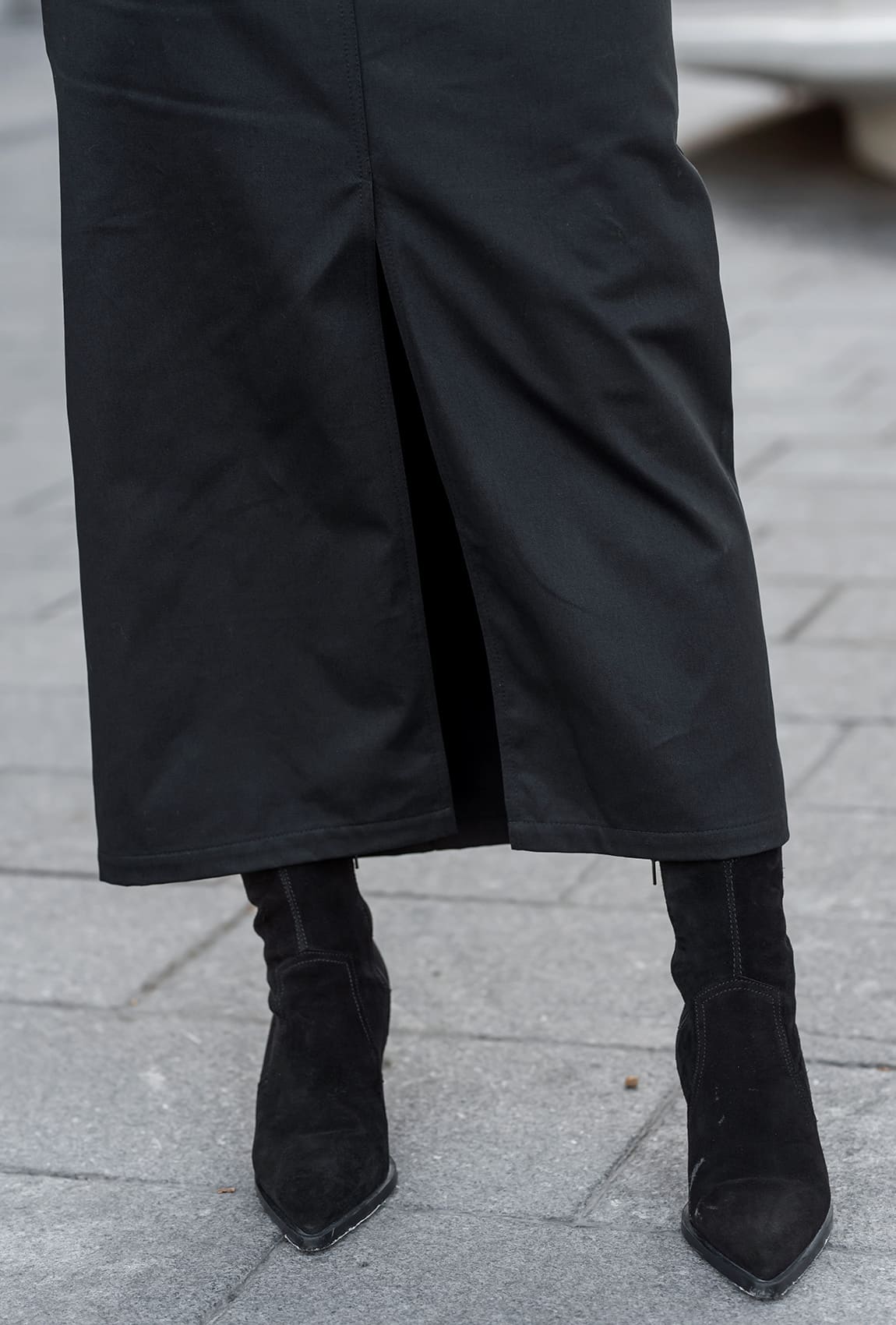 Черная хлопковая юбка —  656851. Maritel. Изображенние 4