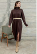 Шоколадна сукня в'язка міді — 978497. Maritel Шоколадна сукня в'язка міді — 978497. Maritel