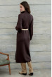 Шоколадна сукня в'язка міді — 978497. Maritel. Зображення 1 Шоколадна сукня в'язка міді — 978497. Maritel. Зображення 1