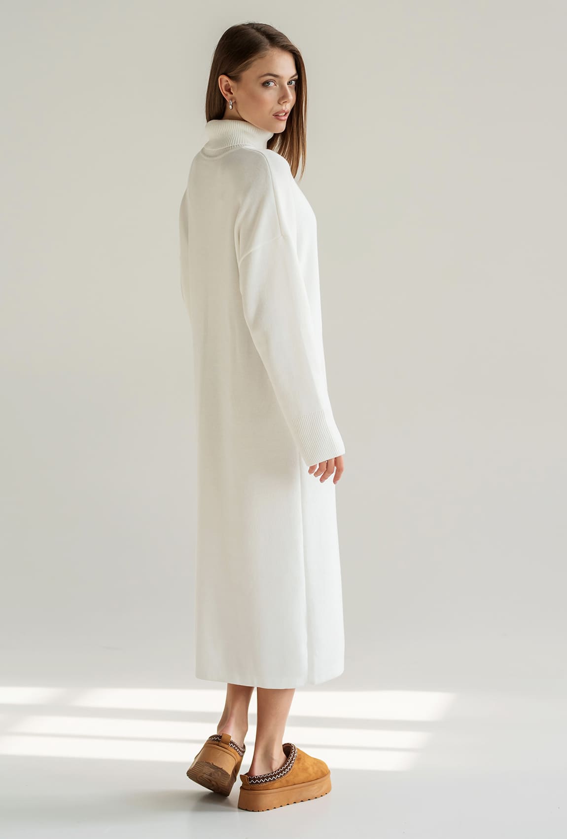 Сукня в'язка міді молоко —  118344. Maritel. Зображення 2