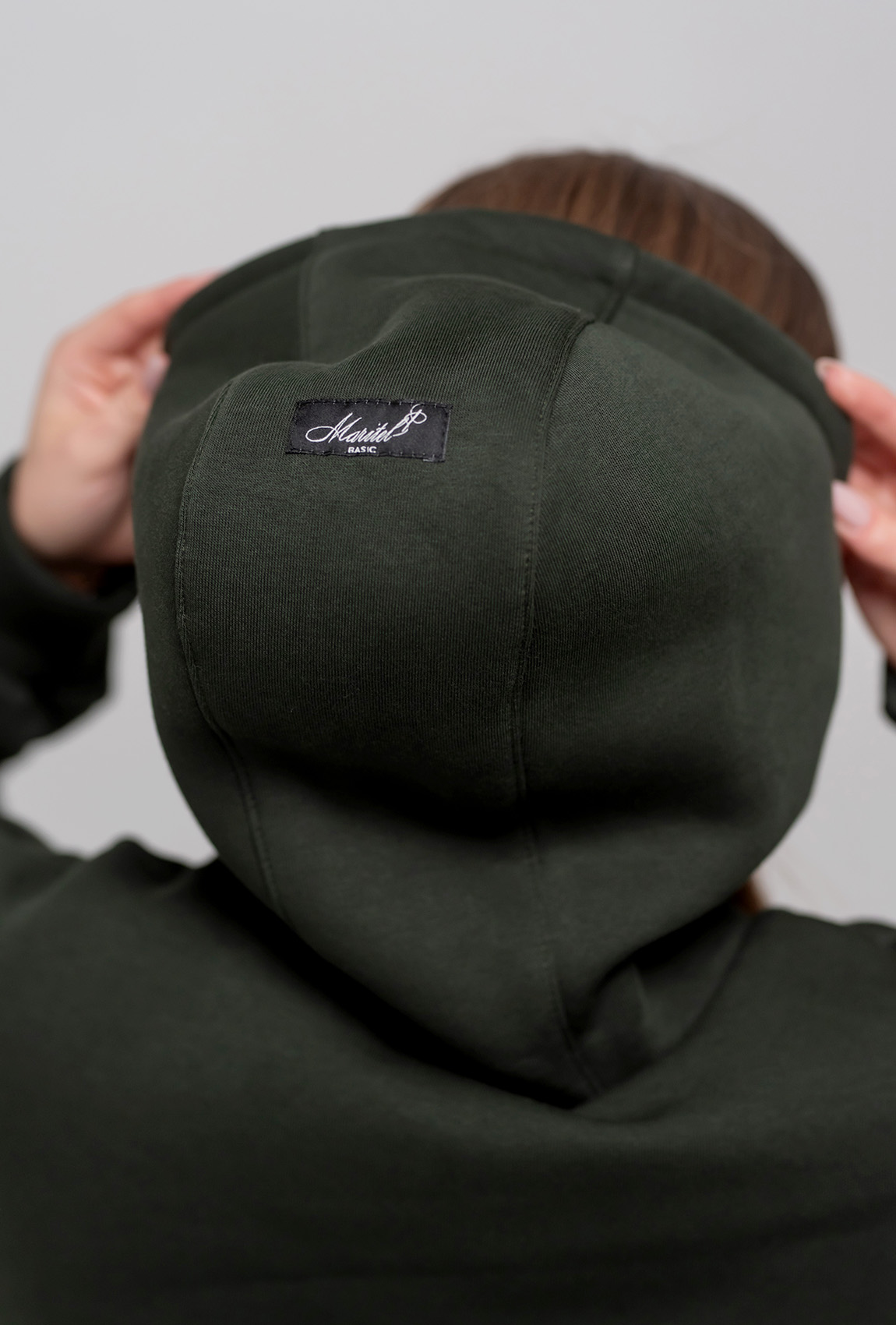 Смарагдова кофта футер на блискавці —  438772. Maritel. Зображення 5