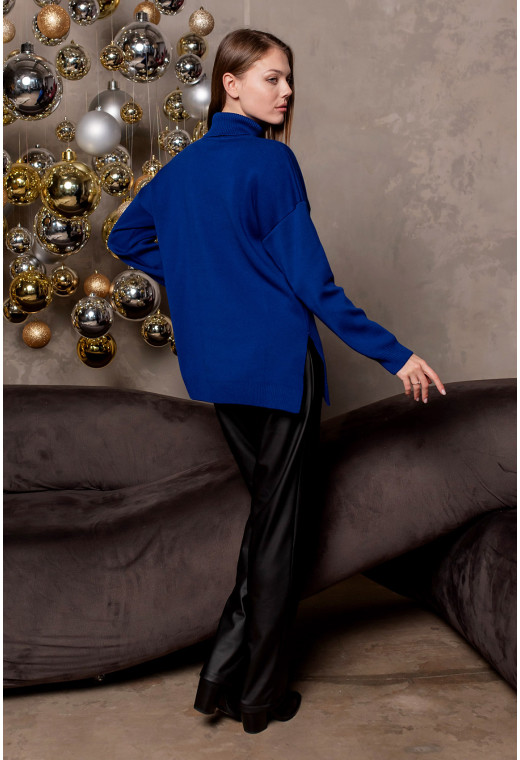 Светр з розрізами електрик — 484954. Maritel. Зображення 2 Светр з розрізами електрик — 484954. Maritel. Зображення 2