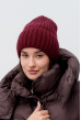 Бордова жіноча шапка. Maritel. Зображення 2 Бордова жіноча шапка. Maritel. Зображення 2