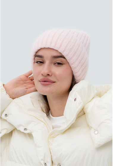 Пудрова жіноча шапка. Maritel. Зображення 11