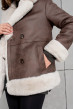 Коричневая дубленка — 309074. Maritel. Изображенние 6 Коричневая дубленка — 309074. Maritel. Изображенние 6