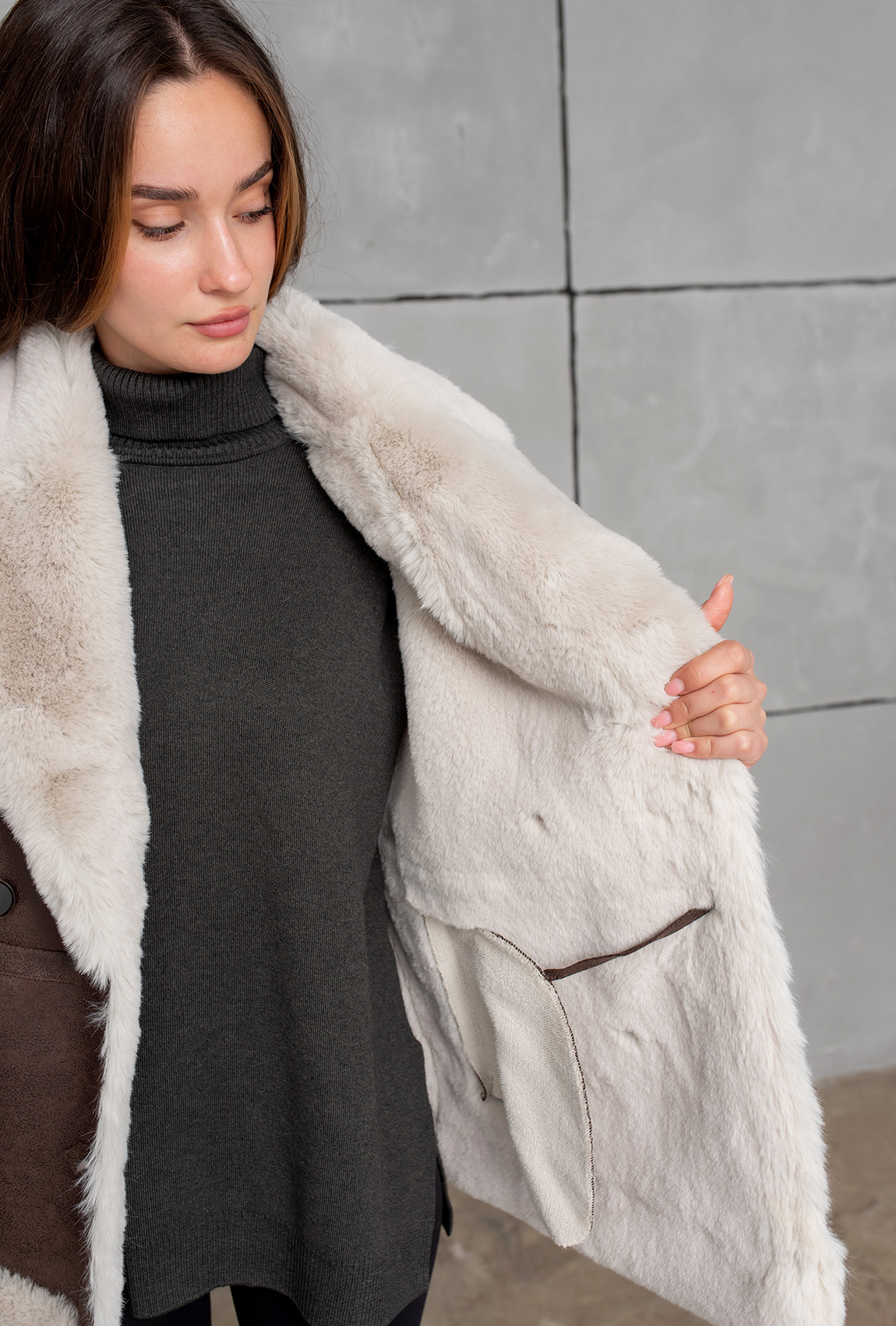 Коричнева дублянка  — 309074. Maritel. Зображення 7