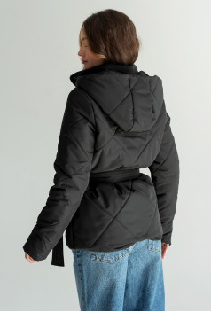 Черная куртка на осень. Maritel. Изображенние 2 Черная куртка на осень. Maritel. Изображенние 2