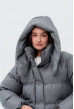 Серый зимний пуховик — 181228. Maritel. Изображенние 4 Серый зимний пуховик — 181228. Maritel. Изображенние 4