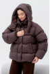 Шоколадный пуховик — 134978. Maritel Шоколадный пуховик — 134978. Maritel