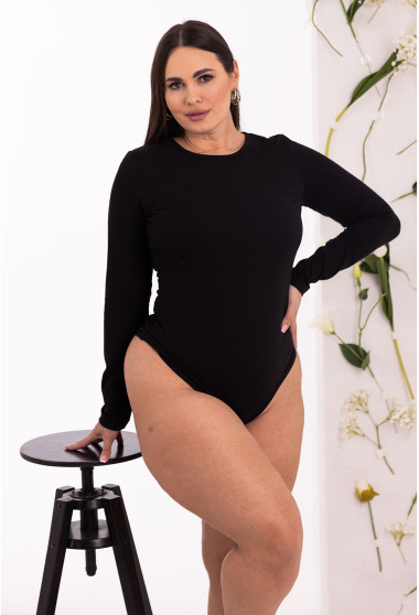 Чорний боді з довгим рукавом. Maritel. Зображення 9 Чорний боді з довгим рукавом. Maritel. Зображення 9
