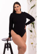 Черный боди с длинным рукавом — 558509. Maritel Черный боди с длинным рукавом — 558509. Maritel