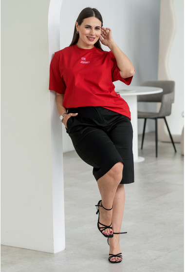 Красная футболка Love Journey. Maritel. Изображенние 1