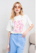 Молочна футболка Shine on — 900684. Maritel Молочна футболка Shine on — 900684. Maritel