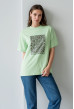 Оливкова футболка Shine — 674714. Maritel Оливкова футболка Shine — 674714. Maritel