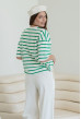 Футболка зелена смужка — 925644. Maritel. Зображення 1 Футболка зелена смужка — 925644. Maritel. Зображення 1