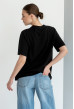 Черная футболка вышивка с сердцем — 753288. Maritel. Изображенние 1 Черная футболка вышивка с сердцем — 753288. Maritel. Изображенние 1