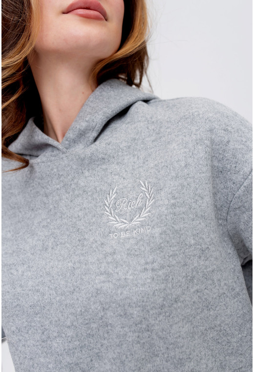 Серый ангоровый костюм Rich to be kind — 405598. Maritel. Изображенние 3 Серый ангоровый костюм Rich to be kind — 405598. Maritel. Изображенние 3