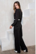 Чорний в'язаний ангоровий костюм — 390578. Maritel. Зображення 1 Чорний в'язаний ангоровий костюм — 390578. Maritel. Зображення 1