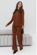 Коричневий в'язаний ангоровий костюм — 466460. Maritel Коричневий в'язаний ангоровий костюм — 466460. Maritel