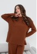 Коричневий в'язаний ангоровий костюм — 466460. Maritel. Зображення 2 Коричневий в'язаний ангоровий костюм — 466460. Maritel. Зображення 2