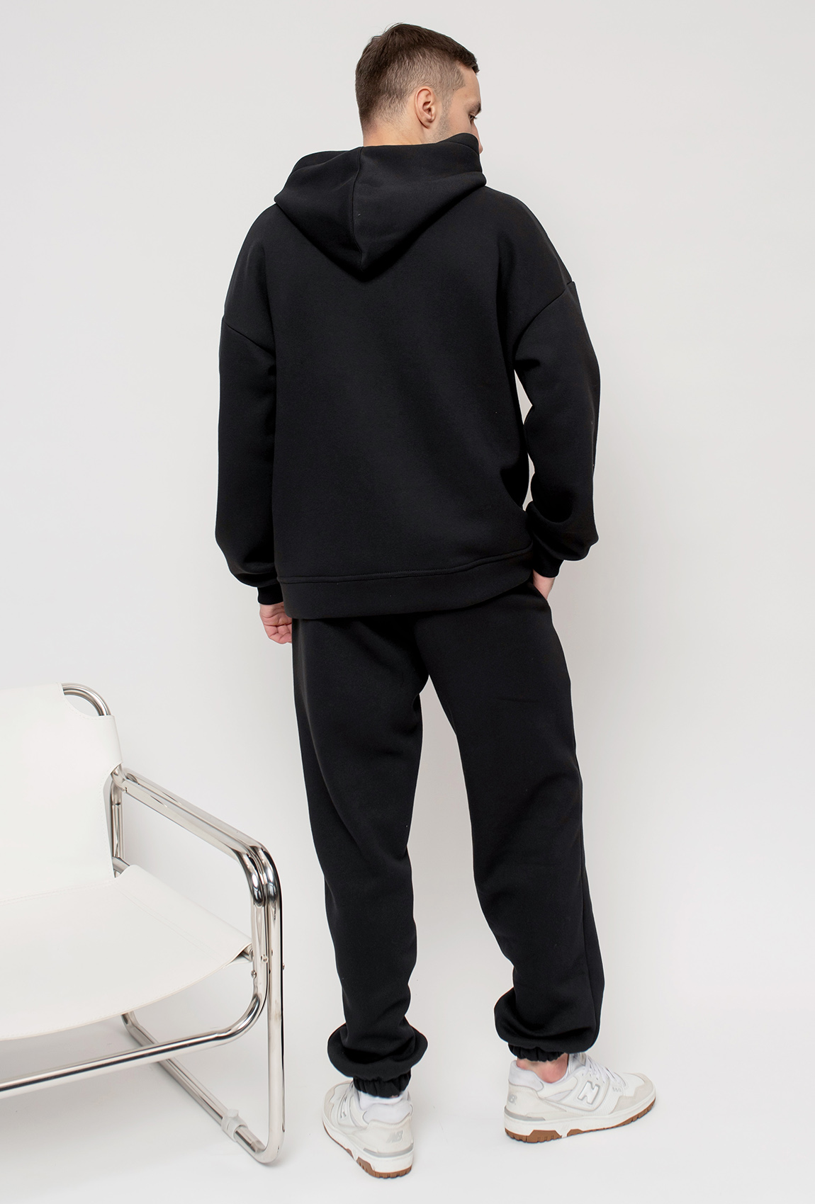 Черный мужской костюм футер Keep going —  210094. Maritel. Изображенние 2