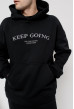 Черный мужской костюм футер Keep going — 210094. Maritel. Изображенние 3 Черный мужской костюм футер Keep going — 210094. Maritel. Изображенние 3