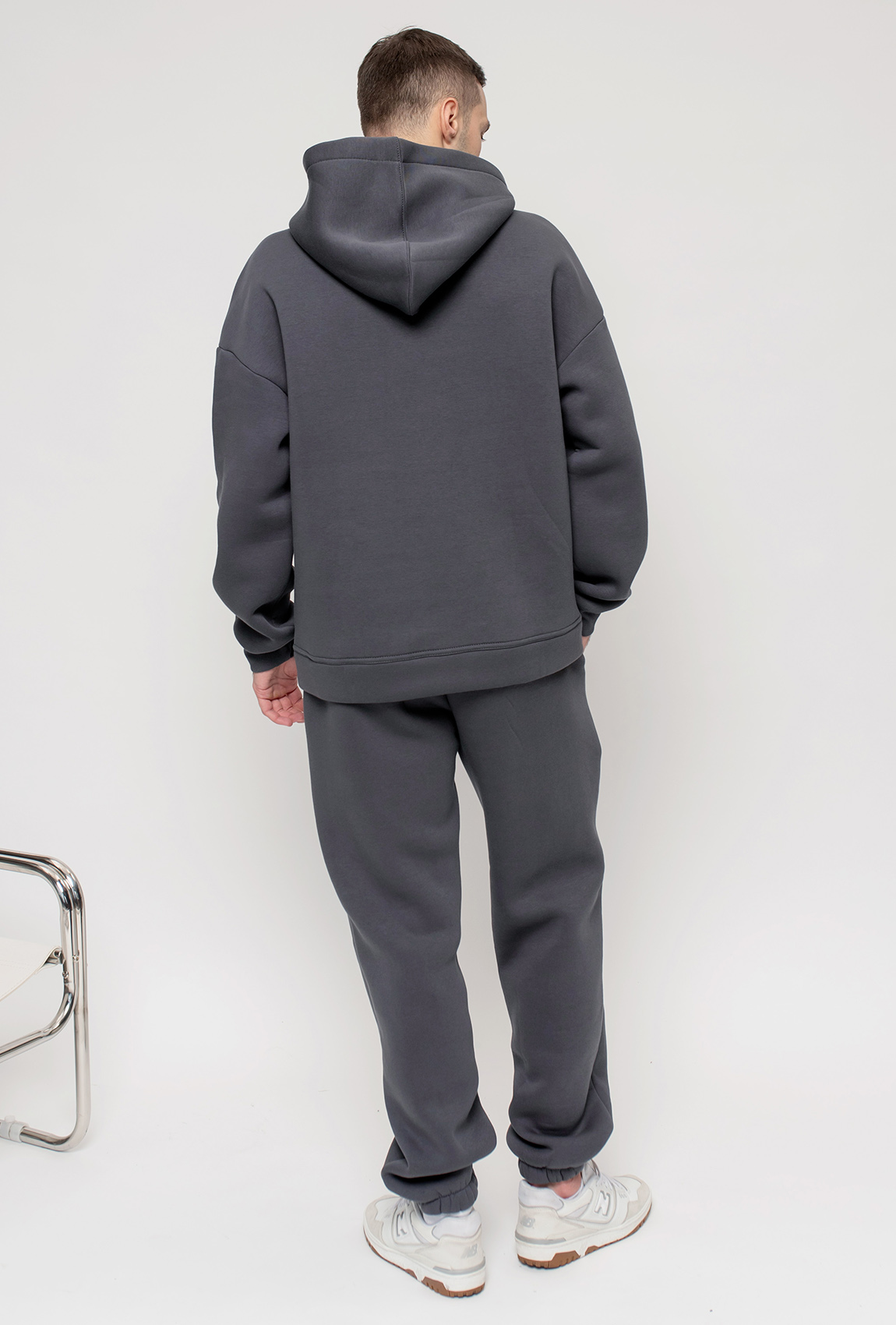 Графітовий чоловічий костюм футер Keep going —  218369. Maritel. Зображення 2 Графітовий чоловічий костюм футер Keep going —  218369. Maritel. Зображення 2