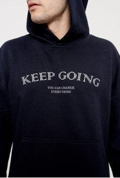 Синій чоловічий костюм футер Keep going. Maritel. Зображення 4 Синій чоловічий костюм футер Keep going. Maritel. Зображення 4