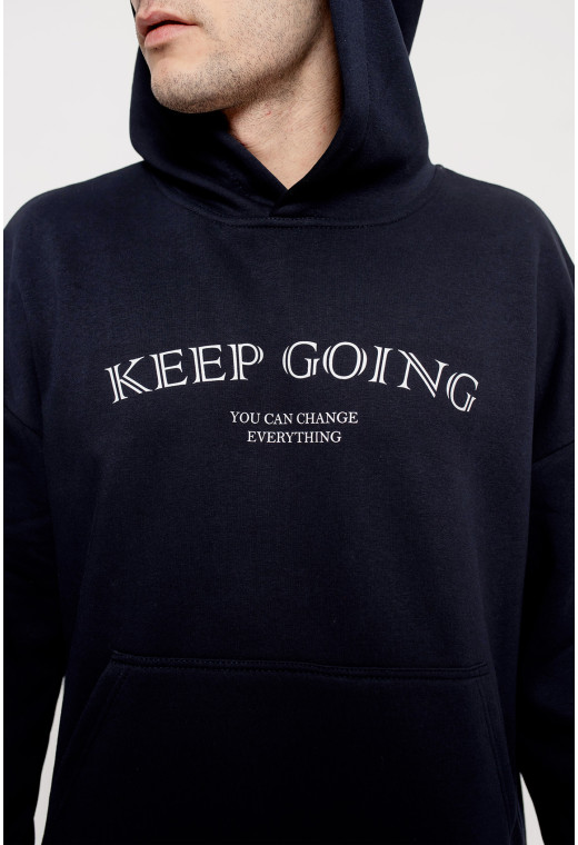 Синий мужской костюм футер Keep going — 927472. Maritel. Изображенние 4 Синий мужской костюм футер Keep going — 927472. Maritel. Изображенние 4