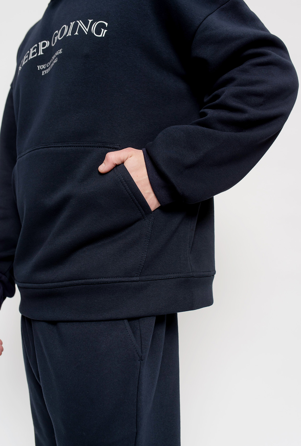Синий мужской костюм футер Keep going —  927472. Maritel. Изображенние 5