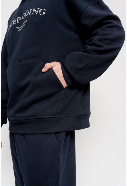 Синий мужской костюм футер Keep going — 927472. Maritel. Изображенние 5 Синий мужской костюм футер Keep going — 927472. Maritel. Изображенние 5