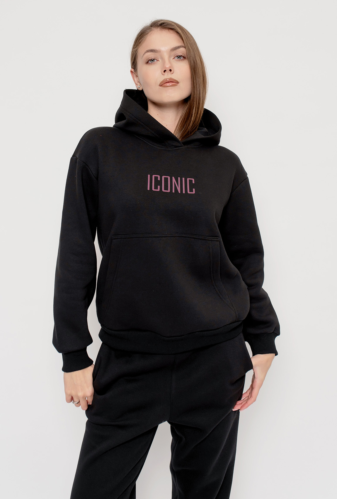 Черный костюм футер ICONIC —  374721. Maritel. Изображенние 3