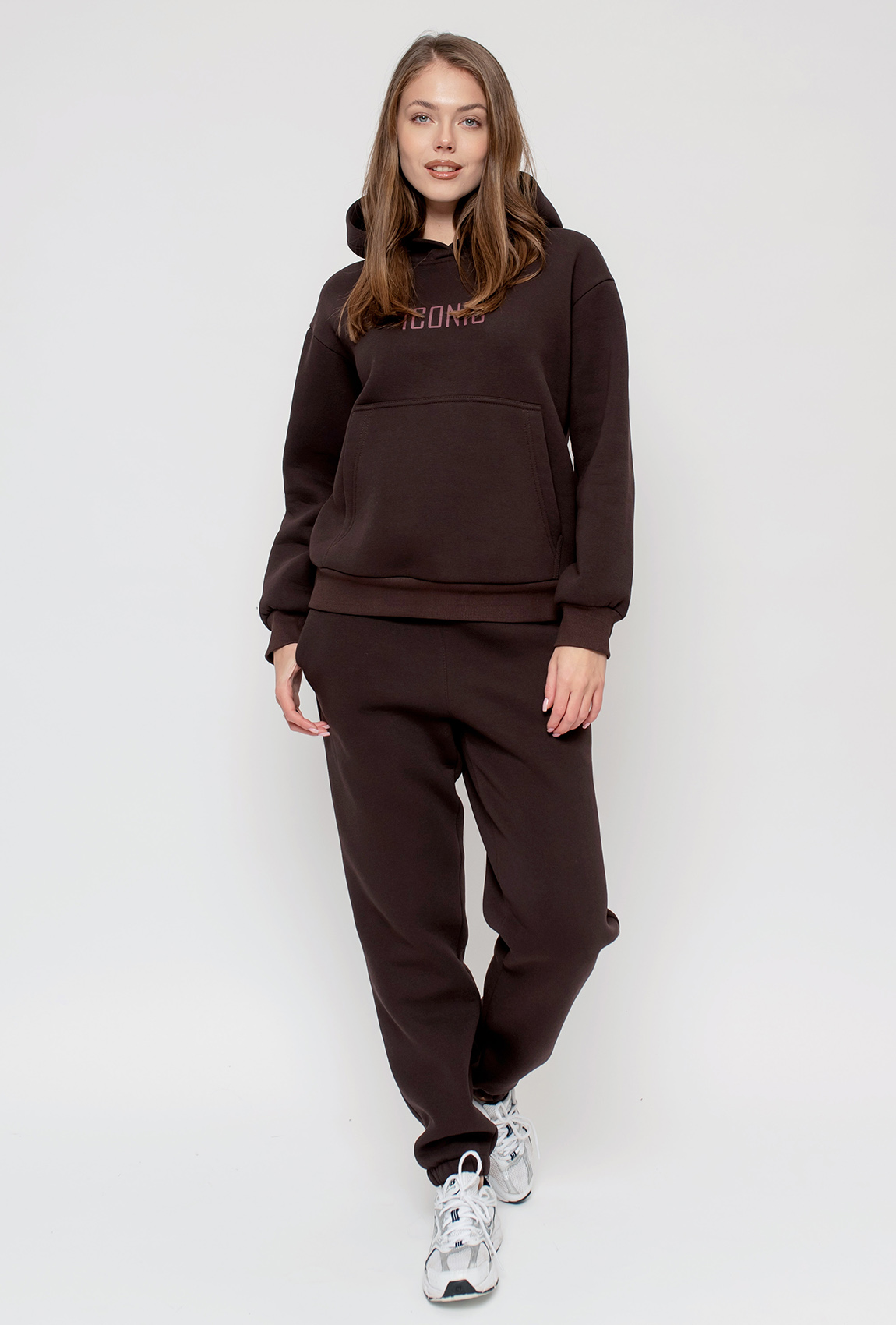 Шоколадный костюм футер ICONIC —  753773. Maritel