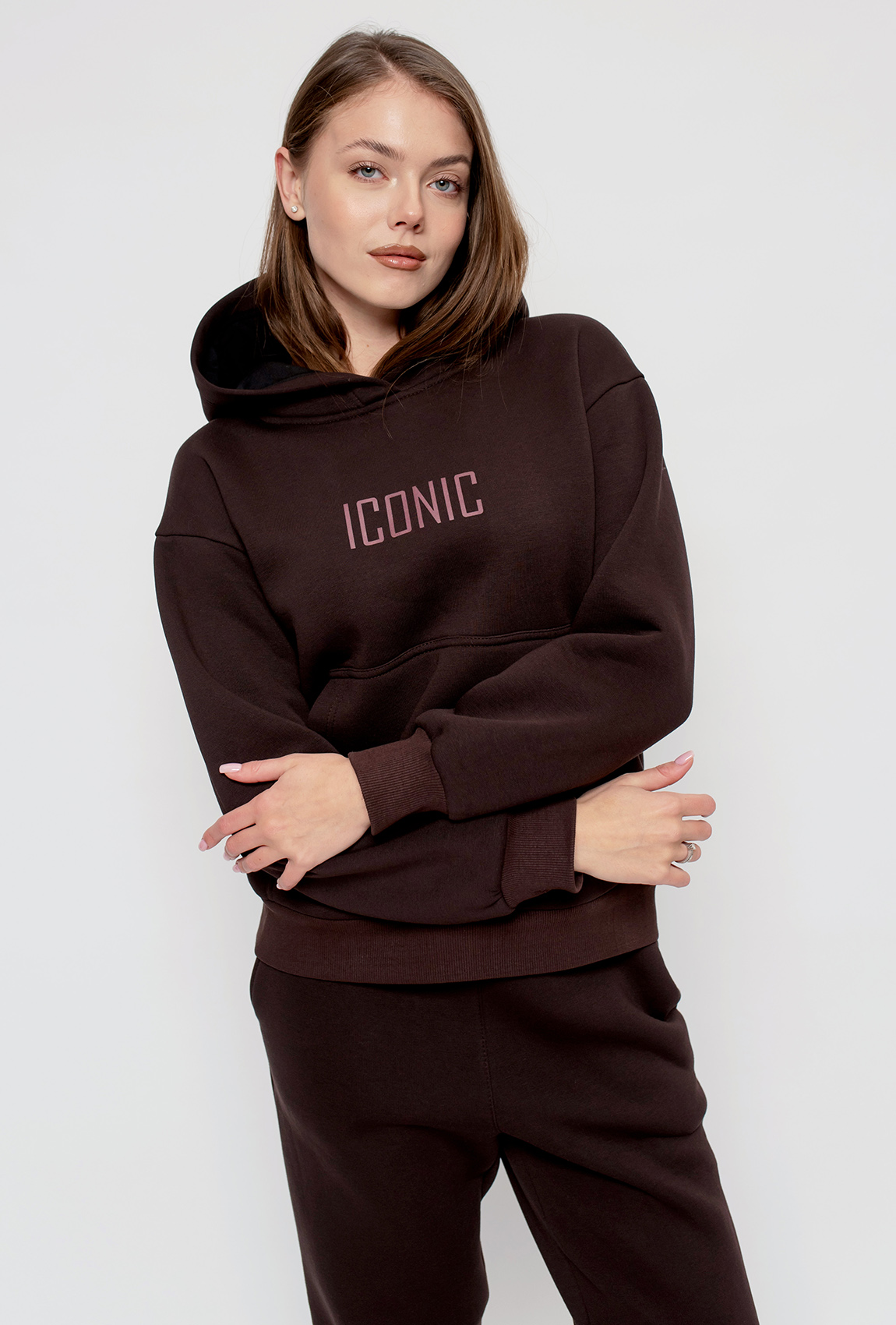 Шоколадный костюм футер ICONIC —  753773. Maritel. Изображенние 2