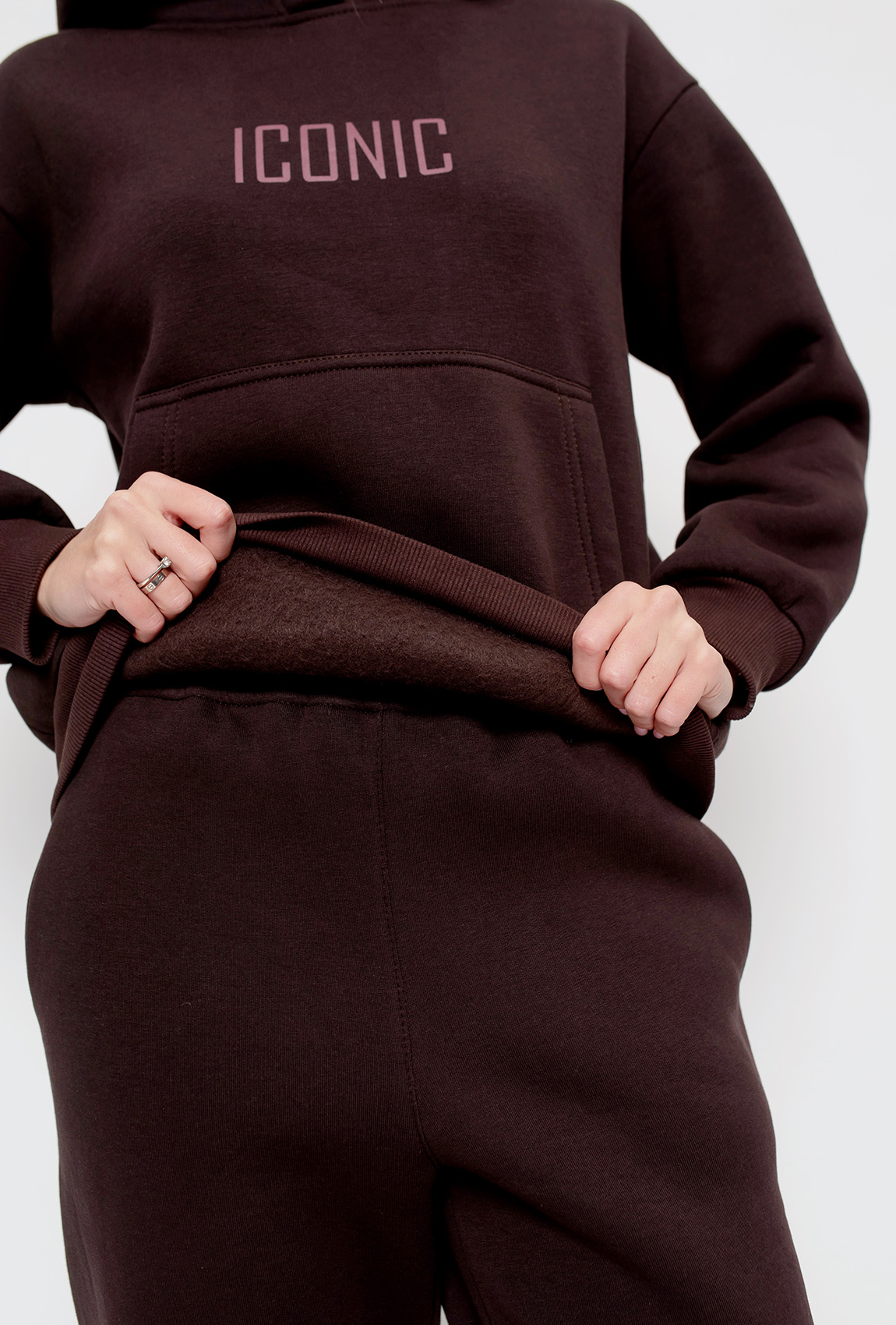 Шоколадный костюм футер ICONIC —  753773. Maritel. Изображенние 4