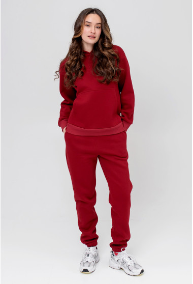 Бордовый костюм футер. Maritel. Изображенние 10