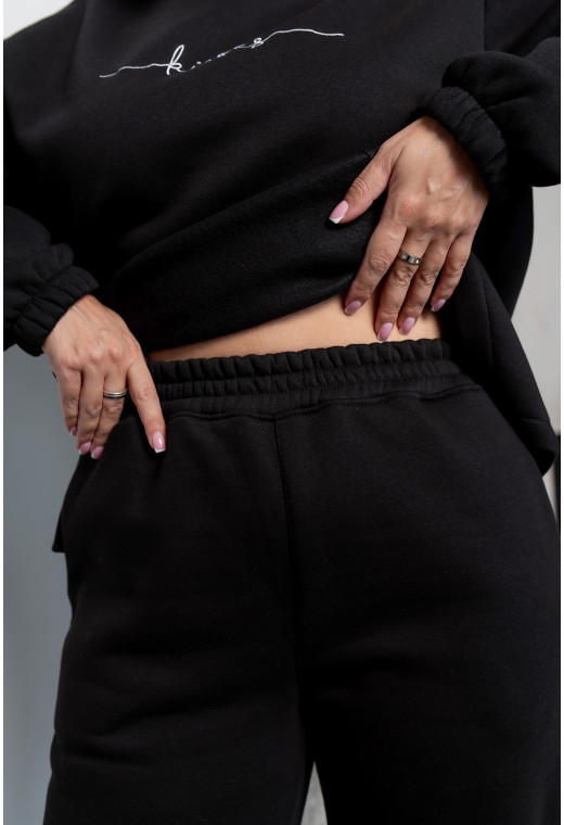 Черный костюм футер Kisses — 805452. Maritel. Изображенние 5 Черный костюм футер Kisses — 805452. Maritel. Изображенние 5