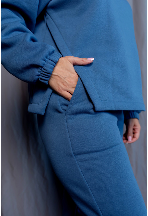 Костюм футер Kisses колір джинс — 809749. Maritel. Зображення 4 Костюм футер Kisses колір джинс — 809749. Maritel. Зображення 4