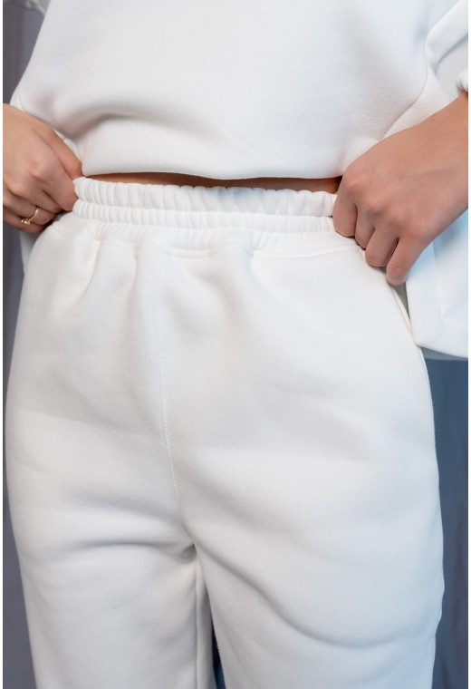 Молочний костюм футер Kisses — 579866. Maritel. Зображення 4 Молочний костюм футер Kisses — 579866. Maritel. Зображення 4