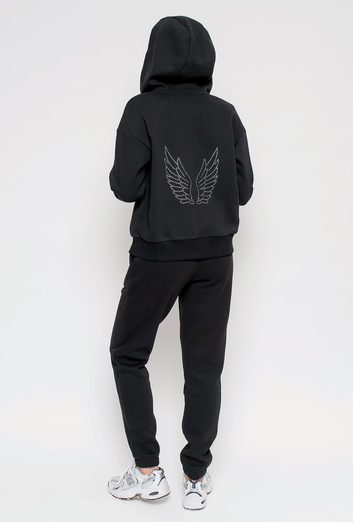 Черный костюм футер крылья —  198801. Maritel. Изображенние 1